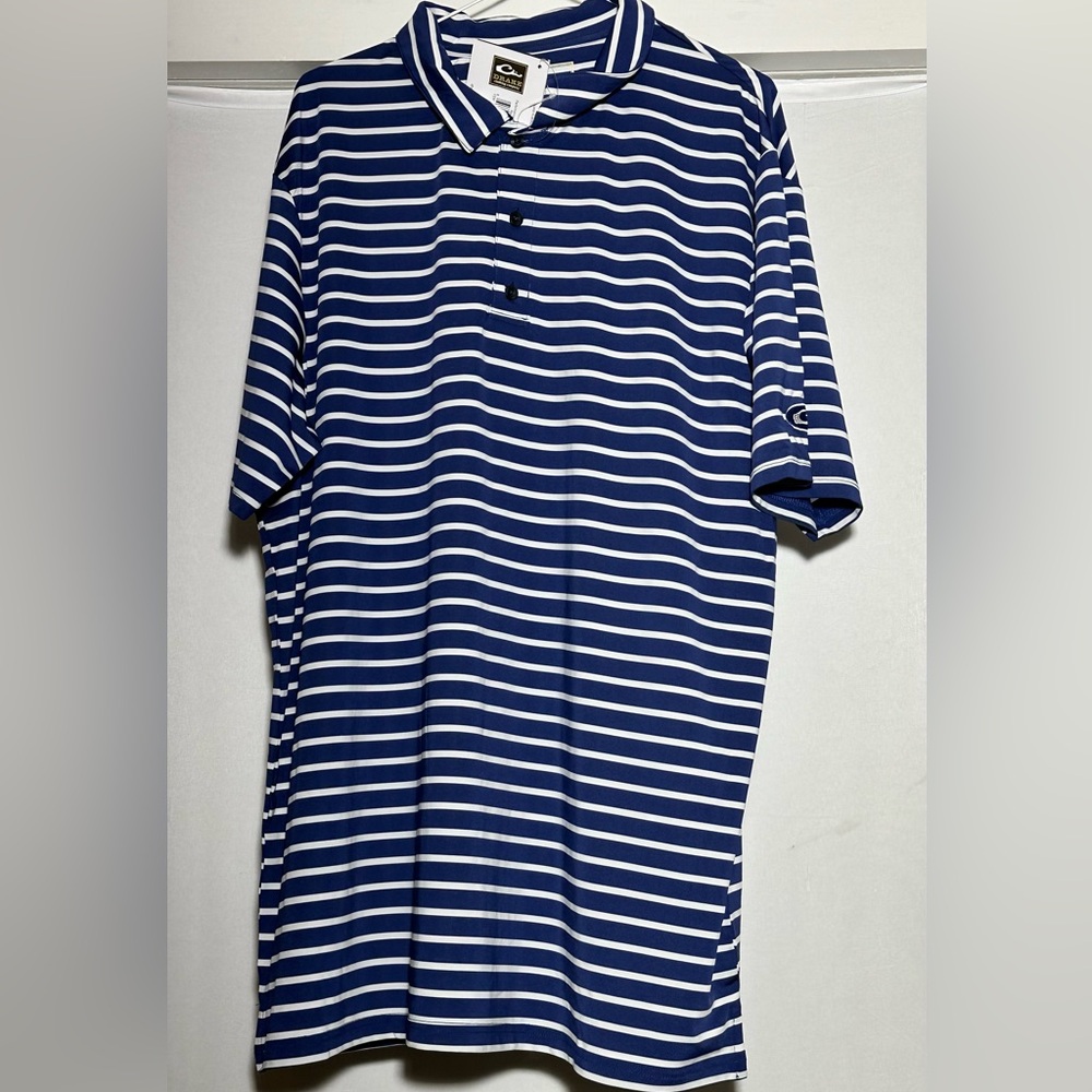Men’s Drake polo shirt size Large, NWT